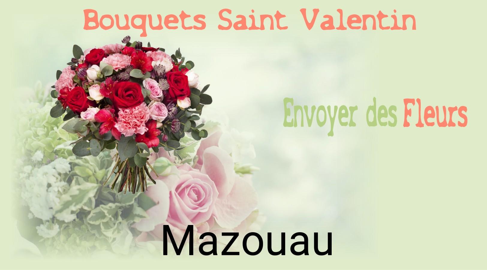 Roses de Saint-Valentin livrées à Mazouau